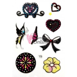 Stickere 3D pentru corp sau telefon Mood Design Cod 019